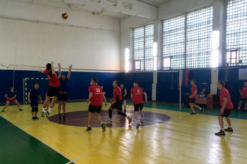 Сборная команда Воронежского института ФСИН по волейболу одержала очередную победу