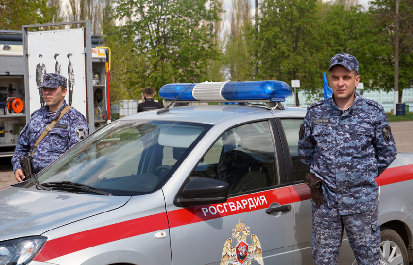 Воронежские росгвардейцы задержали пьяного водителя