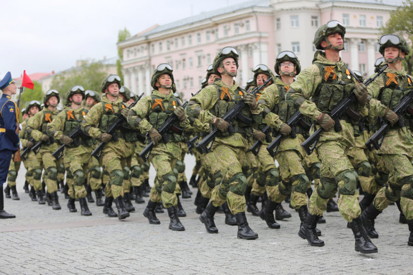 Без военной техники пройдёт парад Победы в Воронеже