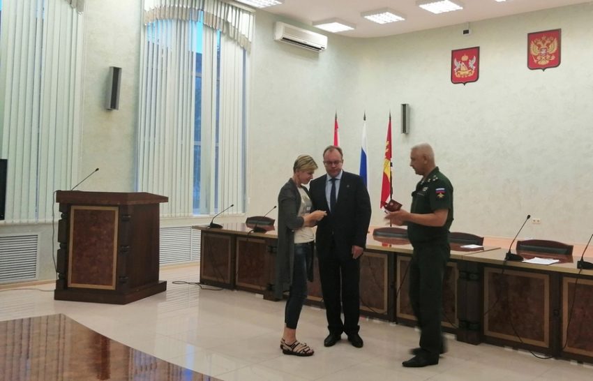 Жителя Воронежской области, погибшего в ходе спецоперации, посмертно наградили орденом Мужества