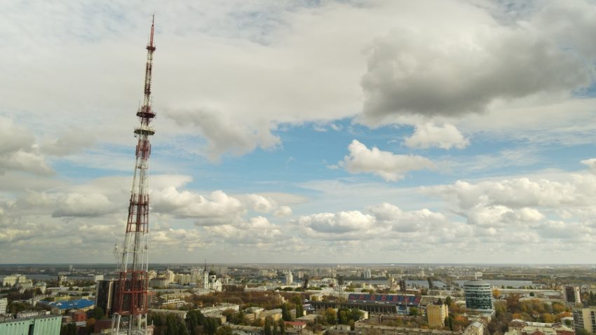 Воронежская телебашня включит праздничную подсветку во Всемирный день телевидения
