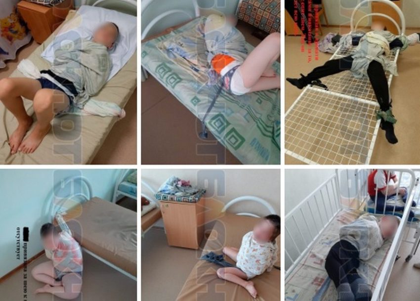 Фотографии привязанных к кровати детей в бутурлиновском доме-интернате публикуют СМИ