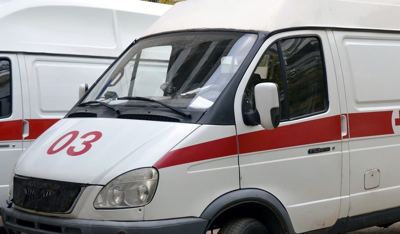 В аварию в Воронеже попал автомобиль скорой помощи