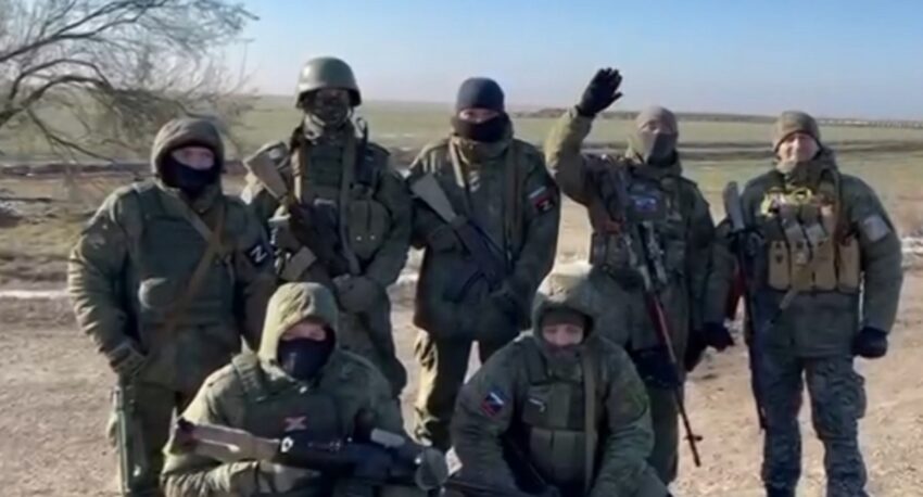 Видеопривет землякам передали мобилизованные из Воронежской области