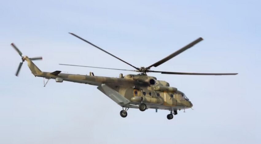 В Воронежской области совершил аварийную посадку вертолет Ми-8