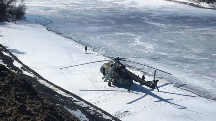 Аварийную посадку военного вертолета под Воронежем прокомментировало Минобороны