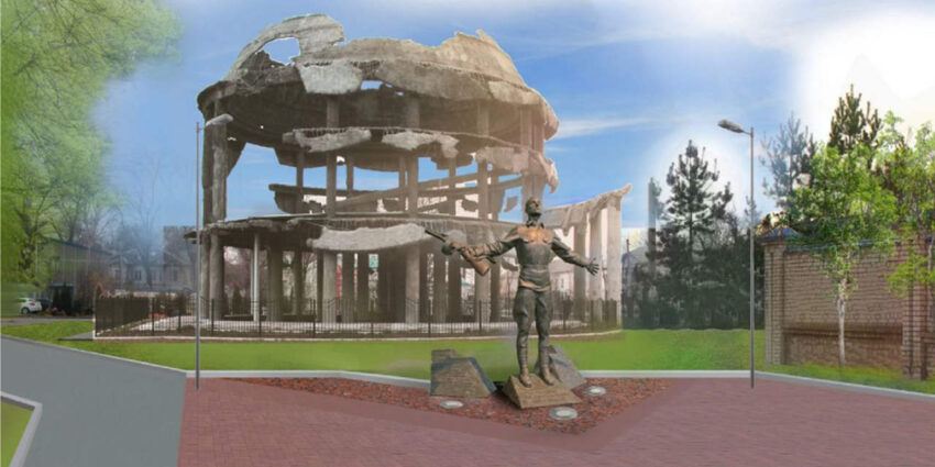 В Воронеже за 13 млн рублей установят памятник героям Красной Армии, закрывших собой дзоты