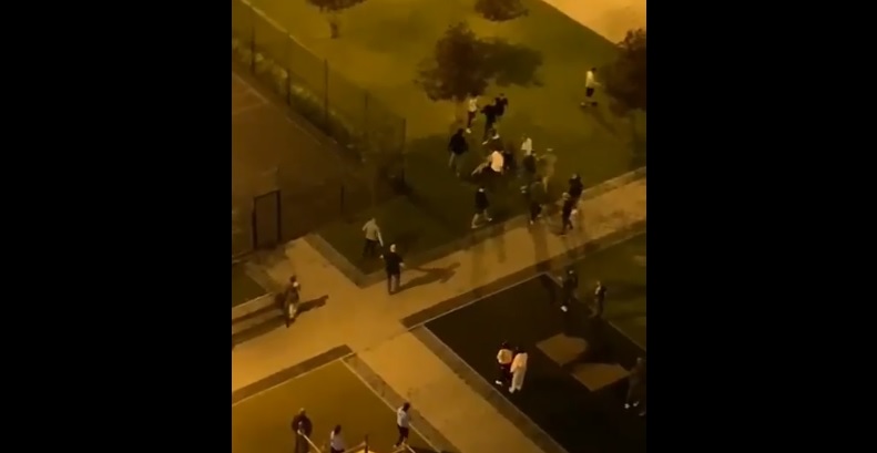 Видео массовой драки в воронежском ЖК появилось в сети
