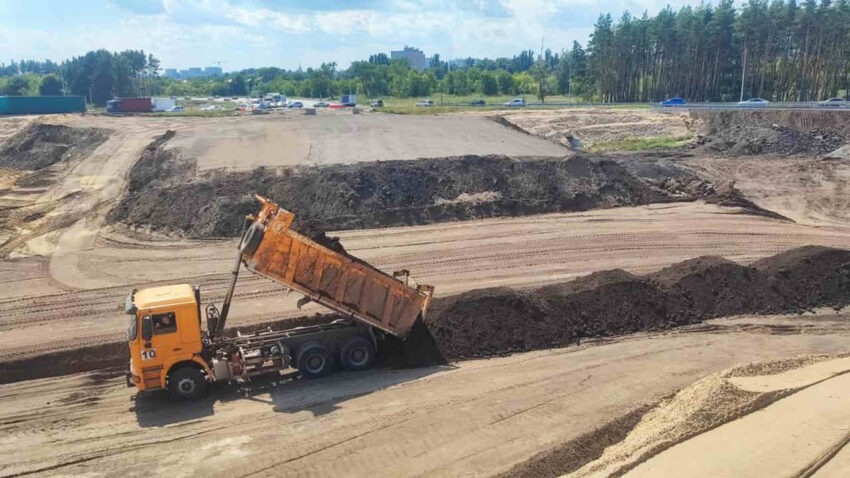 Строительство Остужевской развязки продолжается в Воронеже