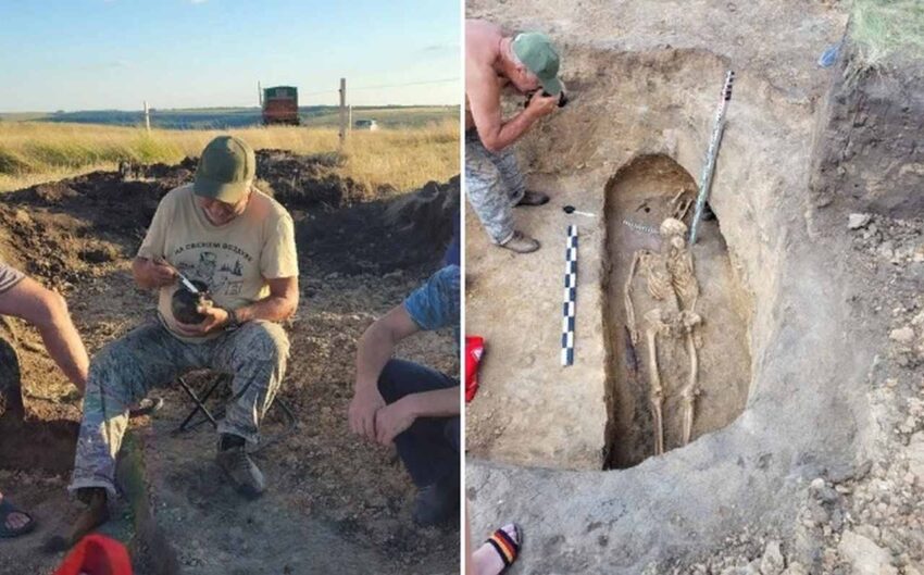 Скелет человека нашли в Воронежской области