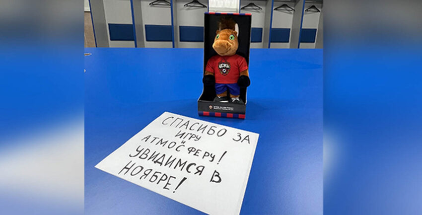 После проигранного матча в Воронеже ЦСКА оставил послание в раздевалке