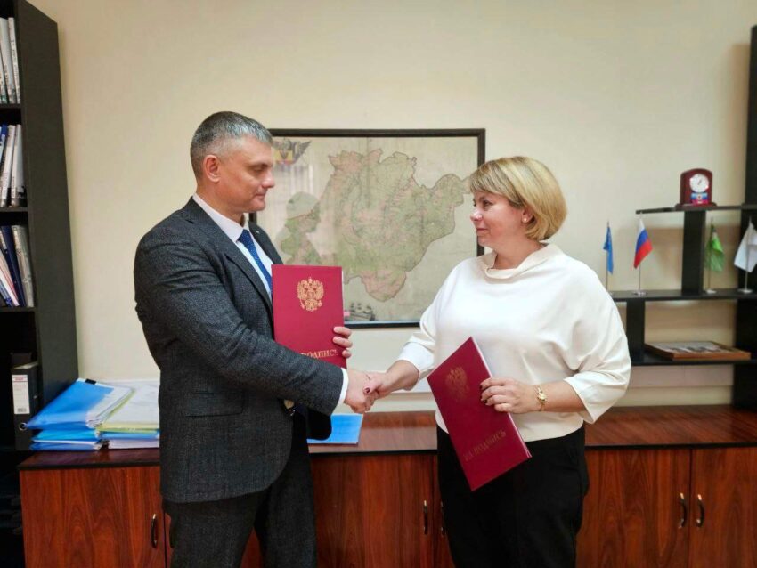 Воронежские «отцы» подписали соглашение с управлением Федеральной службы государственной регистрации, кадастра и картографии