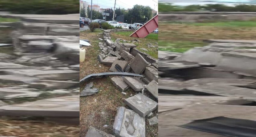 В Воронеже оценят ущерб от ДТП у пирамиды возле памятника Славы