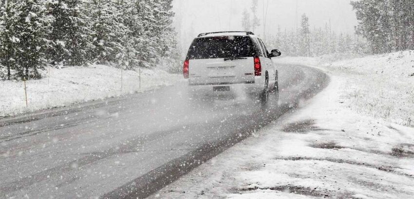 О сильном снегопаде на воронежском участке трассы М-4 «Дон» предупредил «Автодор»
