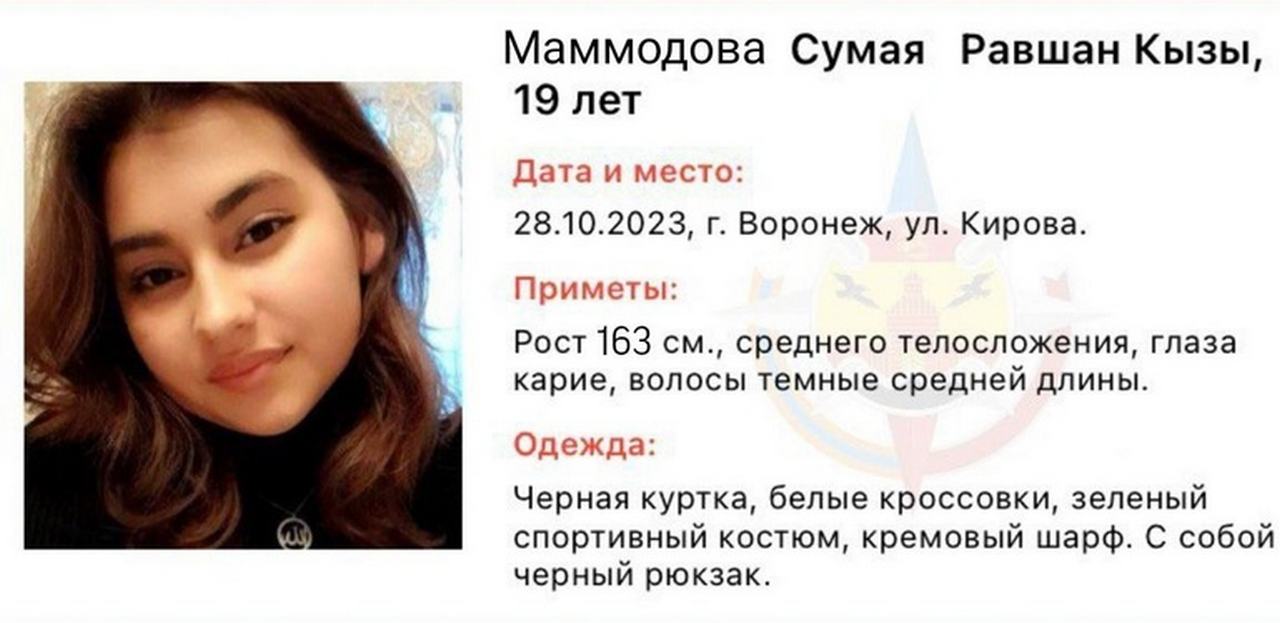 На улице в центре Воронежа исчезла 19-летняя студентка - ВестиПК в Воронеже