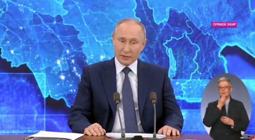 Путин: «Инициатива на линии соприкосновения полностью перешла к российским военным»