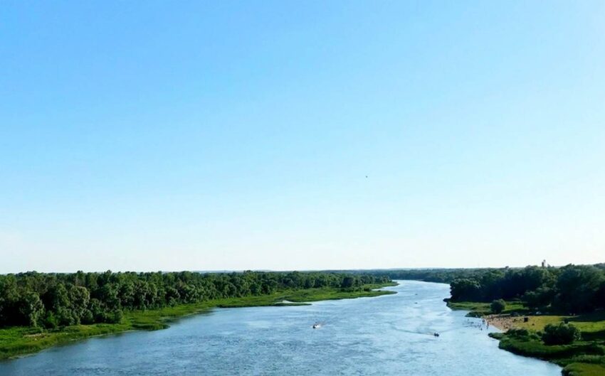 Уровень воды в реке Дон в Воронежской области приближдается к 2,5 метра