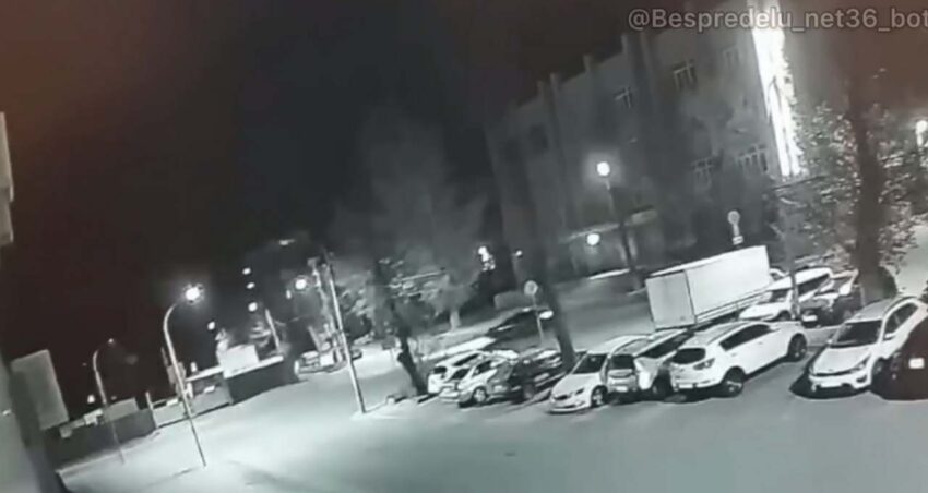 За ночной дрифт на парковке в Воронеже оштрафовали 29-летнего водителя