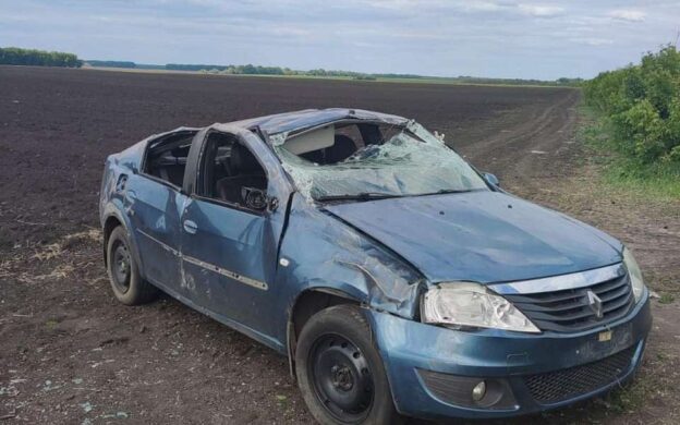 В опрокинувшейся под Воронежем иномарке пострадали автомобилистка и подросток