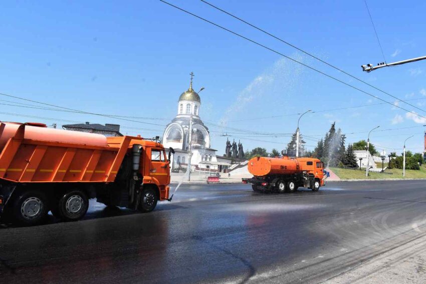В Воронеже продолжают борьбу за чистый и свежий город