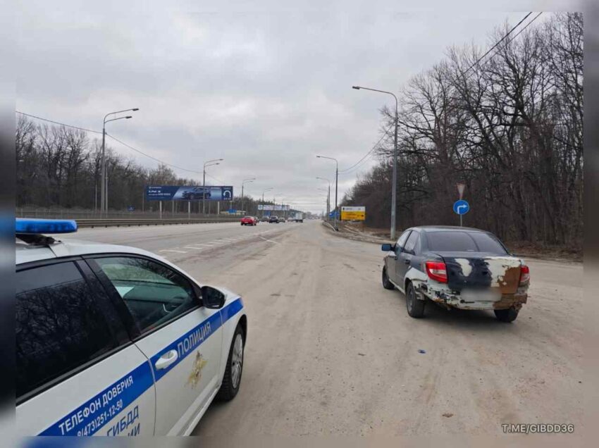 У водителя незарегистрированного автомобиля в Воронеже обнаружили штрафов на 135 тысяч