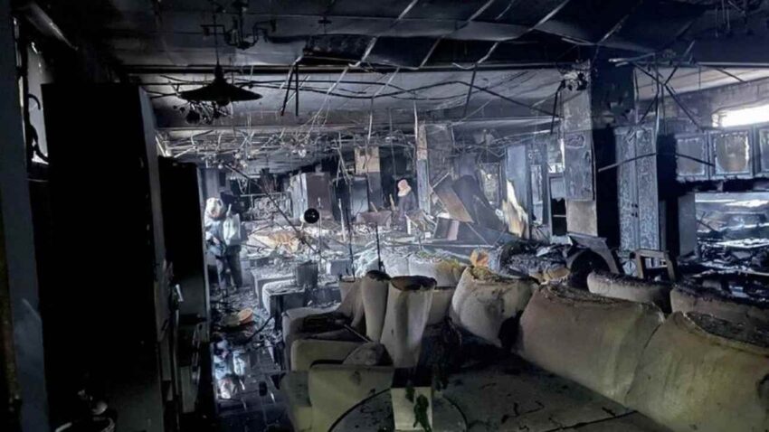 В Борисоглебске горел торговый центр Происшествия. Криминал